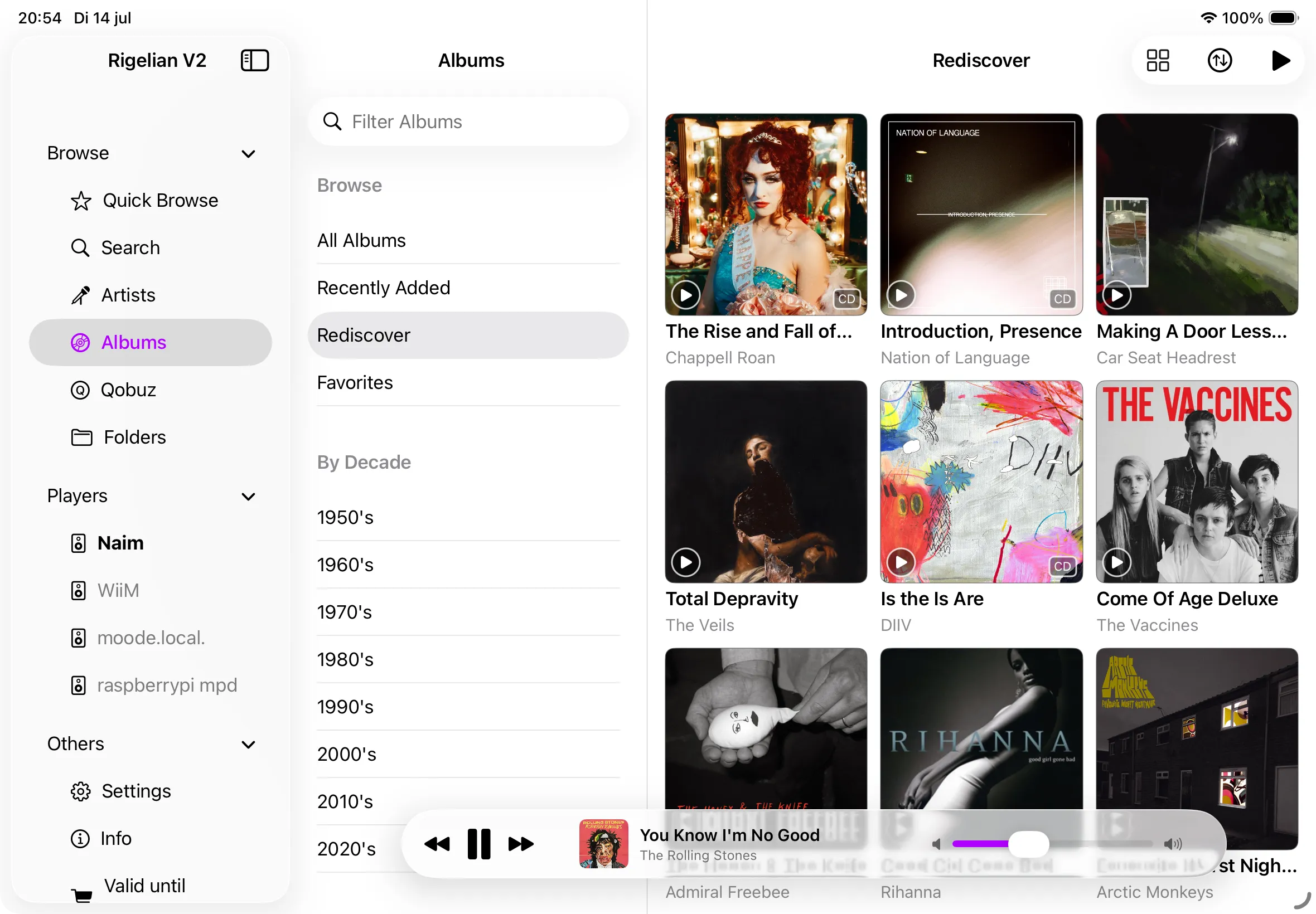 Rigelian album list