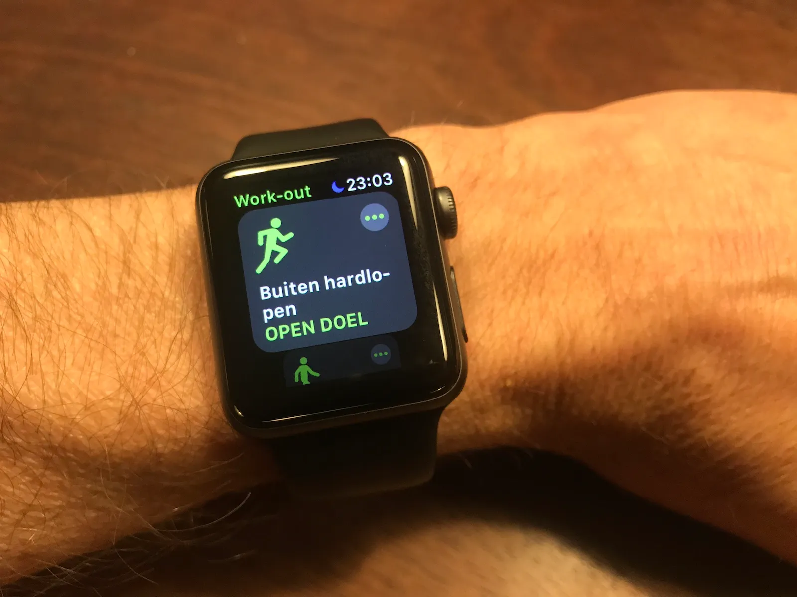 Apple Watch Workout app